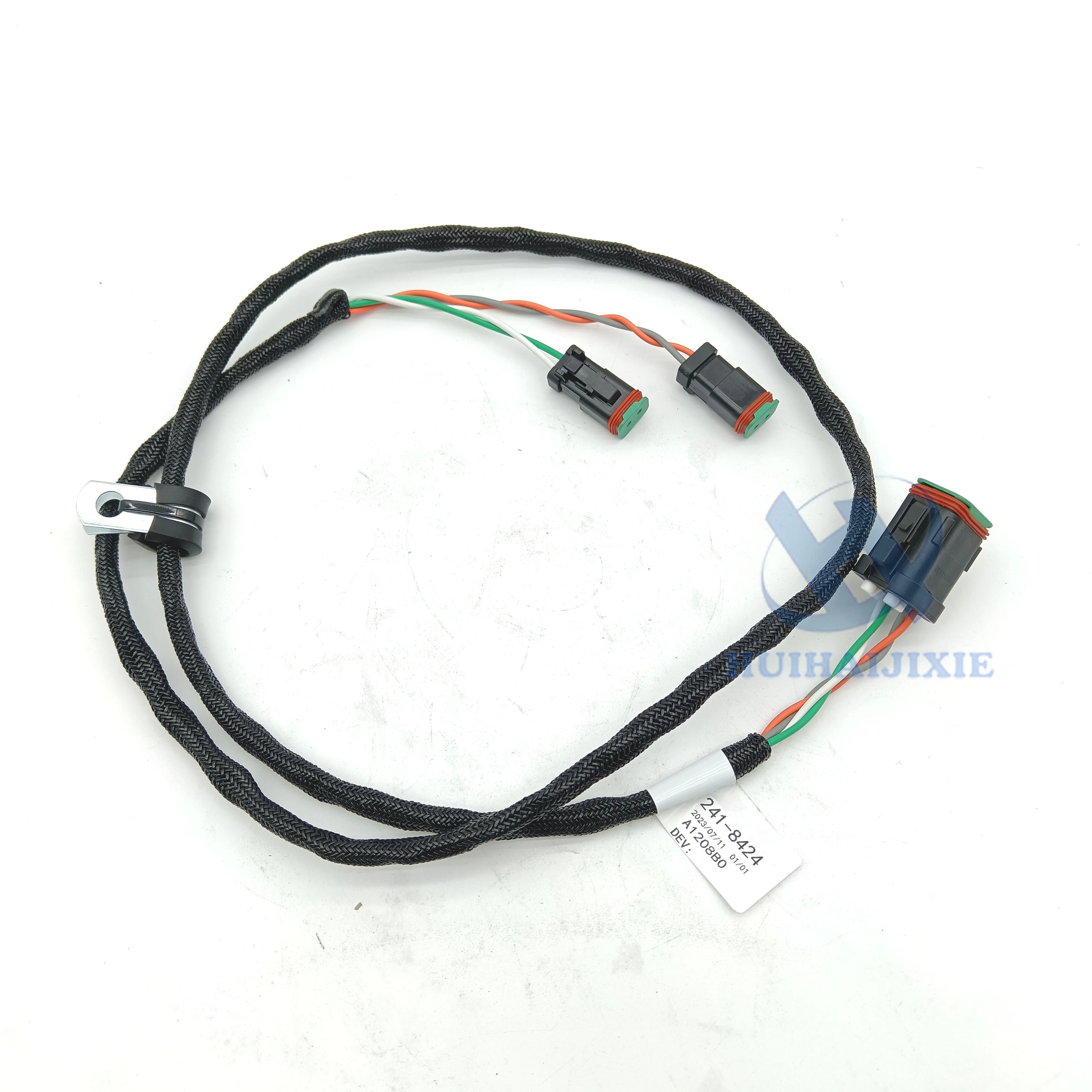 Excavator Parts Electromagnetic valve line 241-8424  2418424  HARNESS ASSEMBLY For engine 3176C 3406E C-9