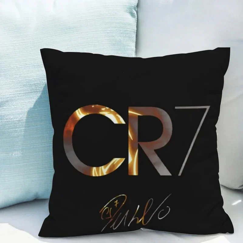 Cristiano Ronaldo Decorative Pillowcase Cushion Covers for Sofa Cover Short Plush Home Decoration Accessories Pillow 40x40 cover