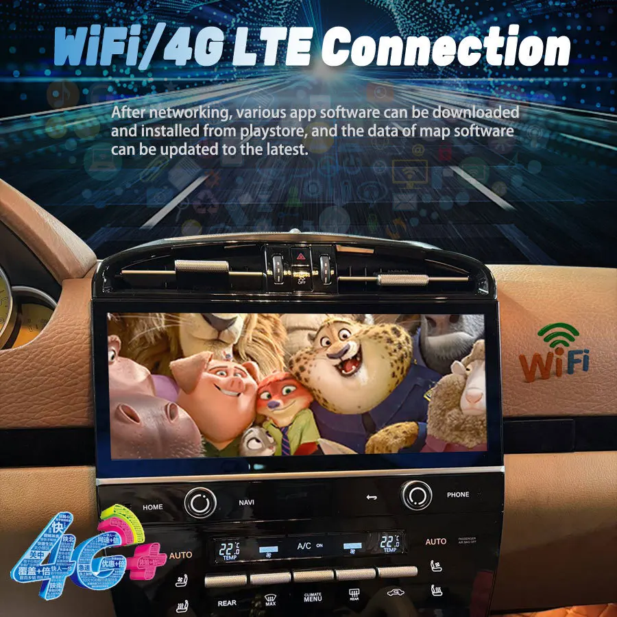 Radio de coche Carplay de 12,3 pulgadas para Porsche Cayenne 2010-2017 unidad GPS actualización a 2023 reproductor Multimedia con pantalla táctil Android Navi estéreo