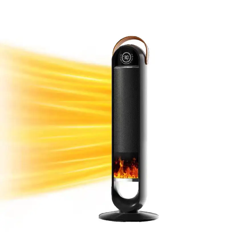 2000W Ceramic Tower Heater with Fast Heating Remote Control LED Display 12-Hour Timer Warm & Heat Settings for All Season Use