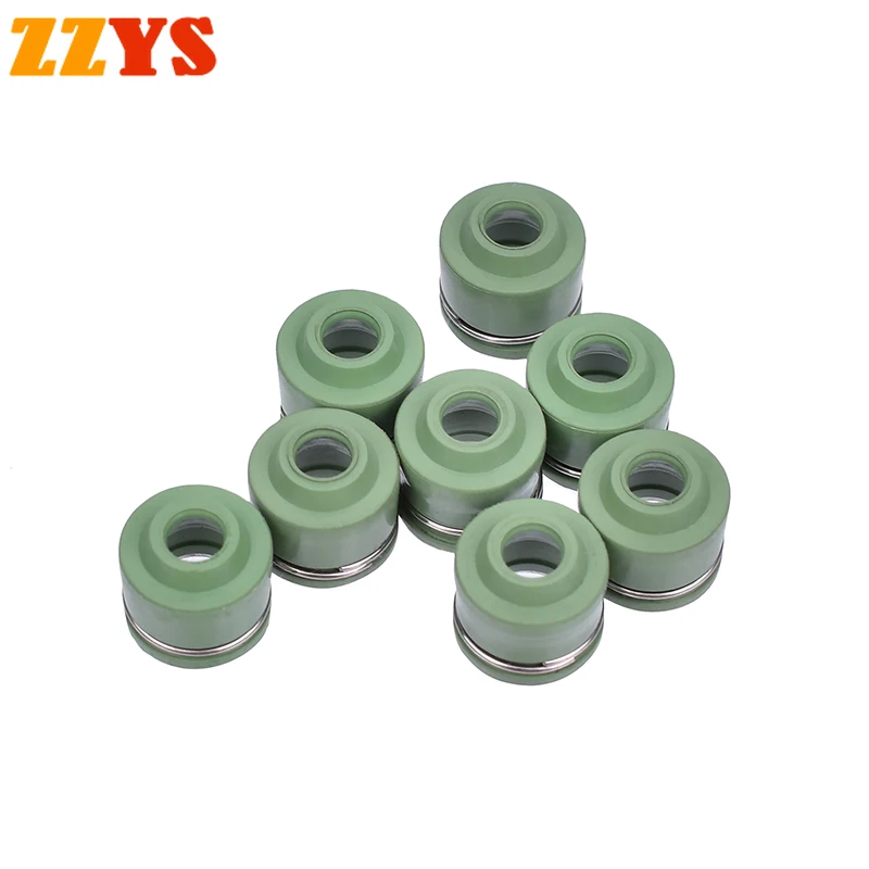 

400pcs 3.5mm Motorbike Cylinder Head Intake Exhaust Valve Stem Oil Seal For Suzuki GSF250 GJ74A GSF 250 For Honda For Yamaha