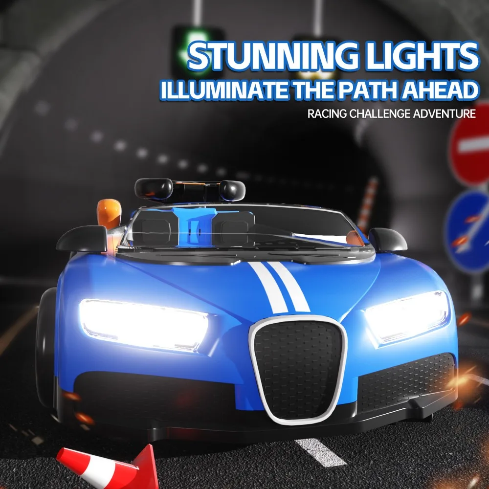 New Racing Car Adventure Driving Simulation Toy, Tabletop Steering Wheel Obstacle Avoidance Game Console Birthday Gift view 4