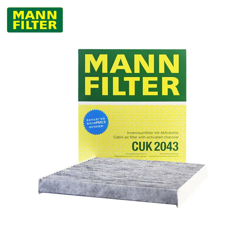 MANN FILTER Activated Carbon Air Cabin Filter For MAZDA 3 For Mazda 6 For MAzda CX-5 CX-7 For mazda 2 CUK2043 CUK24009