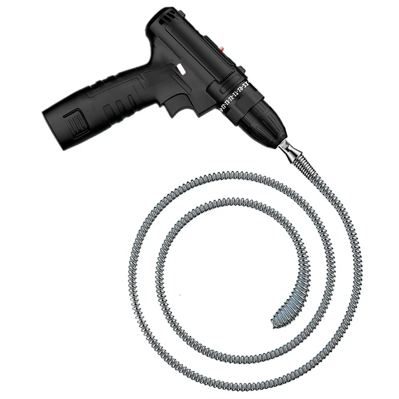Electric sewer dredging toilet dredger toilet clogging kitchen floor drain pipe special tool