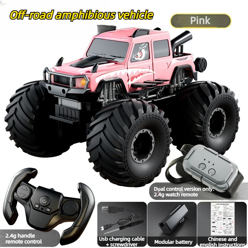 

Q215 RC Альпинистский автомобиль 4WD 2,4 ГГц Monster King Вездеход Водонепроницаемый Высокопрочный Перезаряжаемый Внедорожный Образовательный Гонки