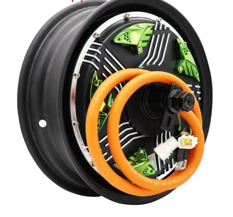 High Quality Accessories Suitable for Brushless DC Motor 60V72V12 Inch 50H 6000W Electric Motorcycle Motor