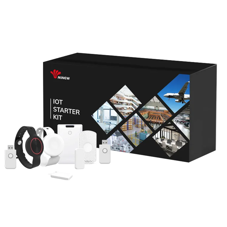 IoT Alarm System Elderly Sos Alarm Panic Button IoT Wearable Device Smart Medical Starter Kit Includes Ble Gateway