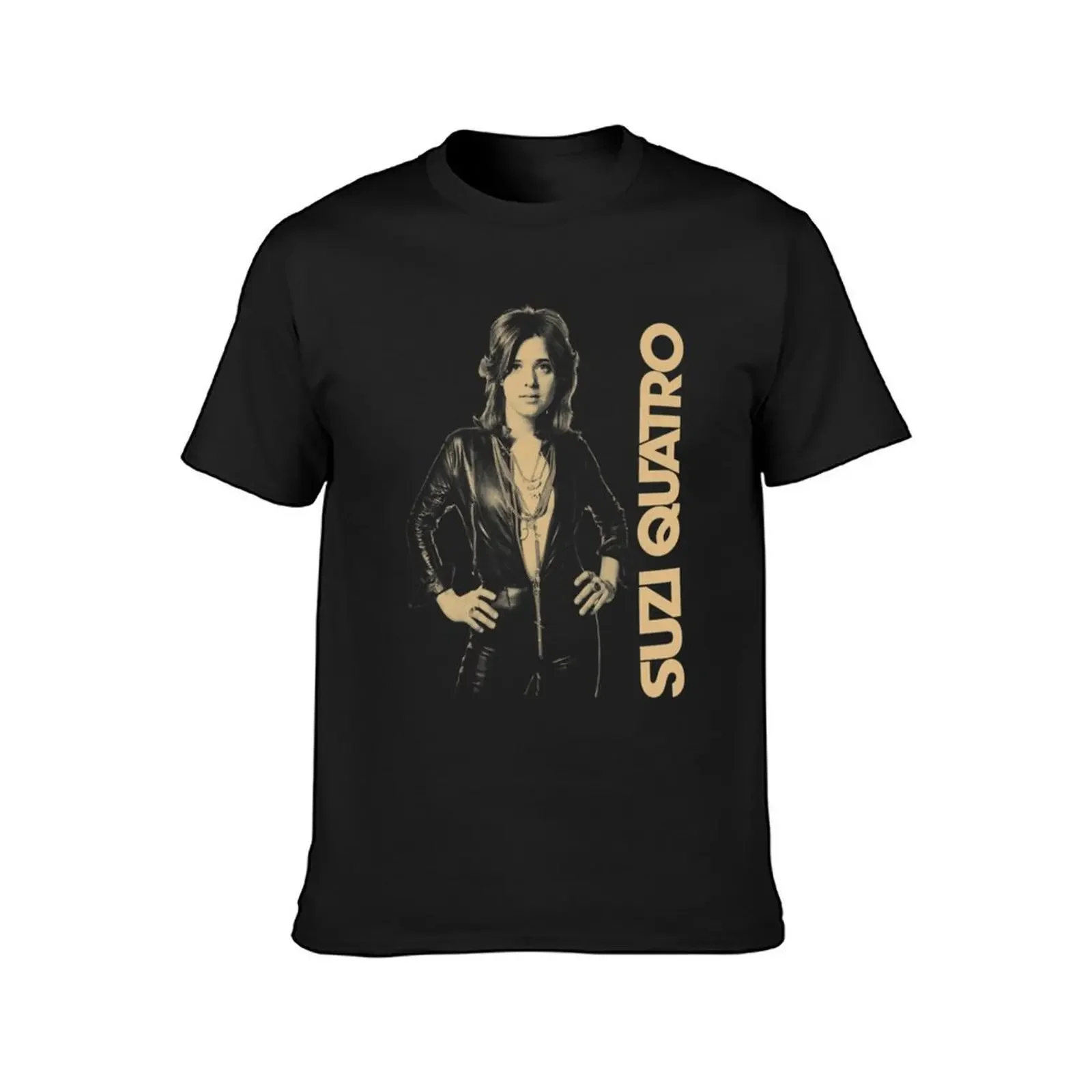 Suzi Quatro Rock And Singing Retro 2 T-Shirt oversized anime clothes new edition mens graphic t-shirts hip hop