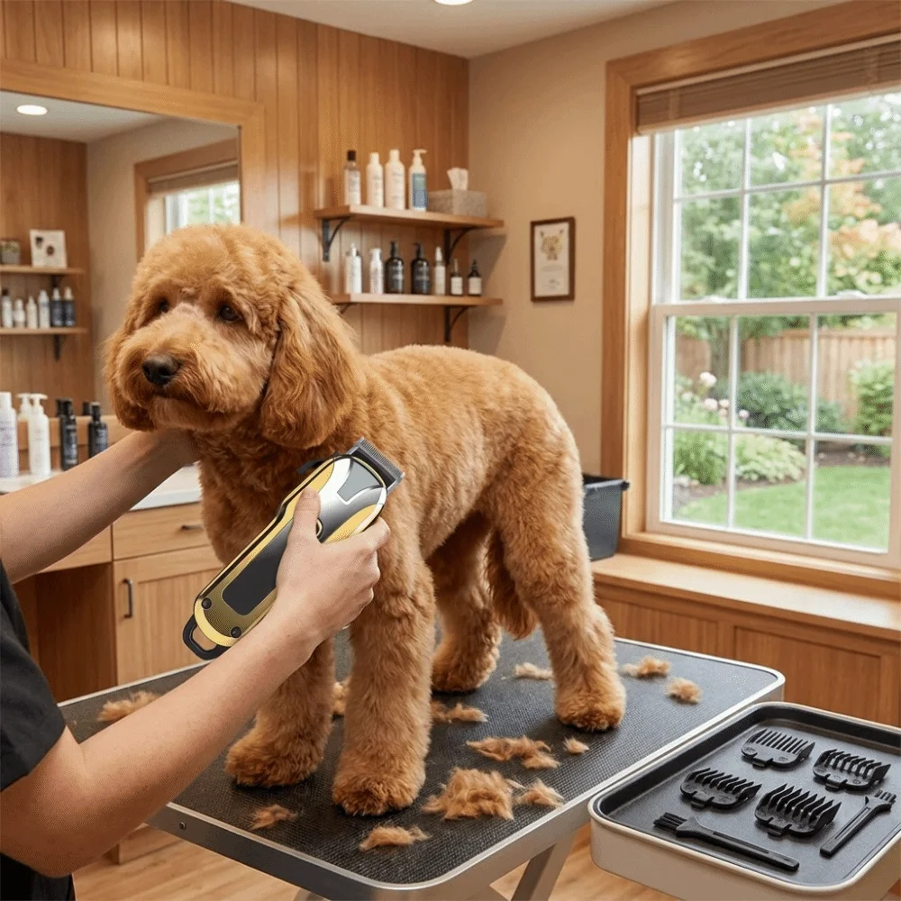 USB-заряжаемая электрическая м – обзор и цена Cordless Dog Clippers Low Noise Grooming