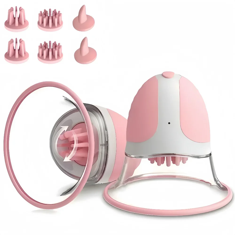 Wireless Breast Massager for Women Nipple Sucking Stimulating Self-Warming Adult Toy Personal Hygiene Body Enhancing Accessory