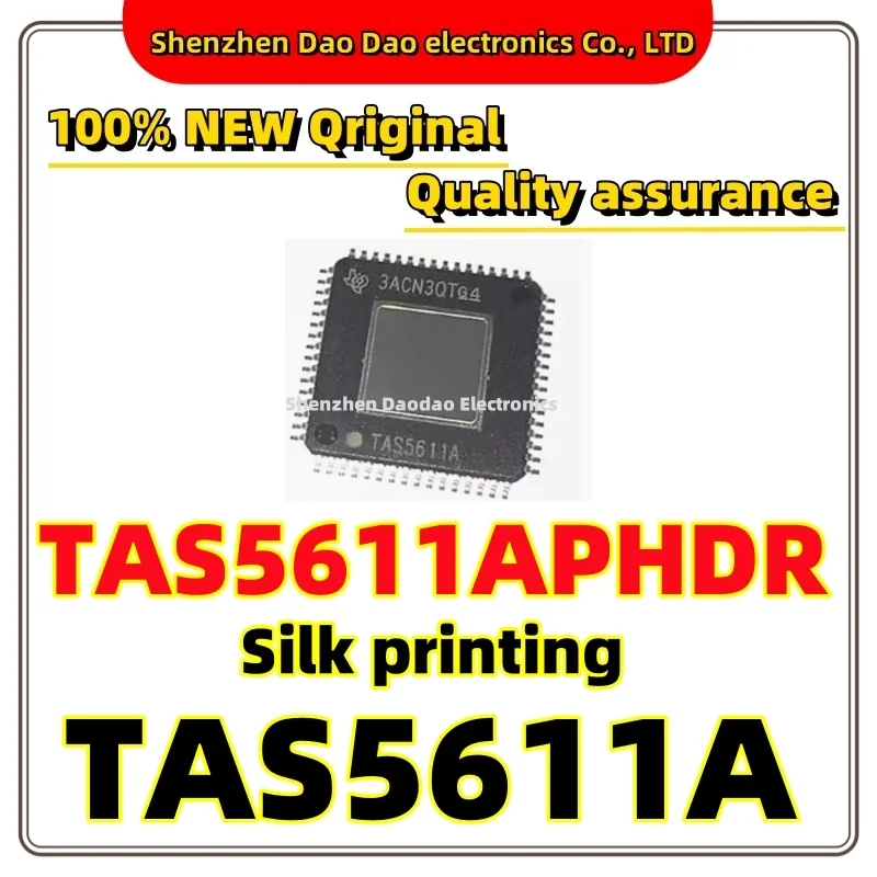 

TAS5611APHDR Silk screen TAS5611A Class D audio amplifier chip IC new original