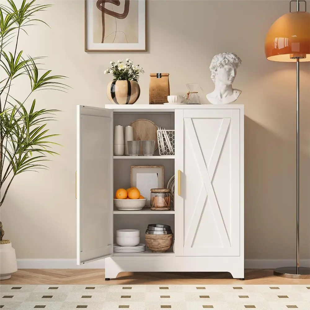 

Металлический шкаф для хранения с двумя дверцами и регулируемыми полками, вместимостью 39 единиц, для кухни, офиса и общежития