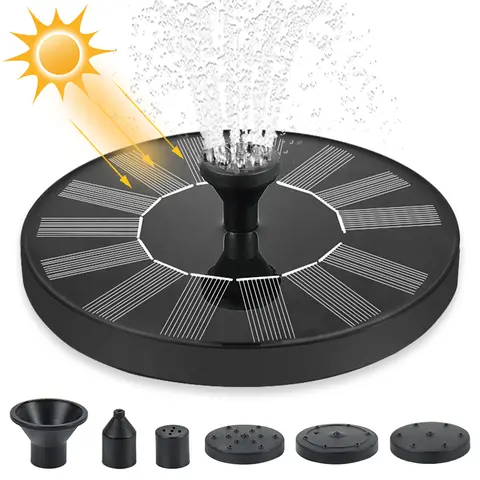 Mini Solar Fountain for Garden and Pond