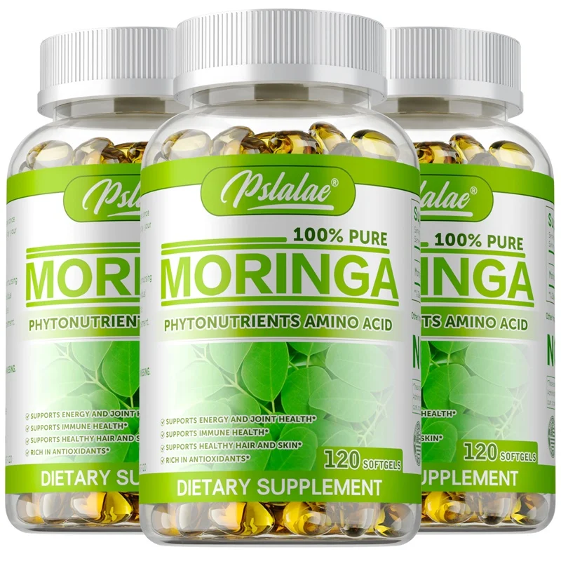 

Moringa Capsules - Improves Digestion and Supports Intestinal Health, Antioxidant