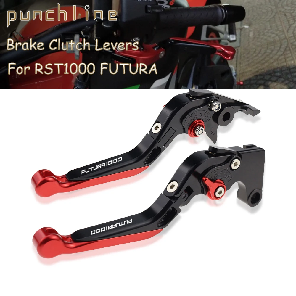 Fit RST1000 FUTURA 2001-2004 Adjustable Clutch Handles For RST 1000 FUTURA Folding Extendable Brake Levers