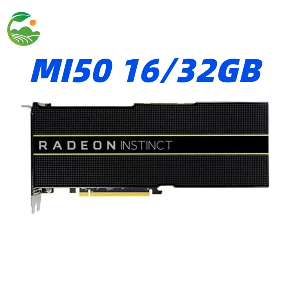 Mi50 Graphics Card 16GB/32GB HBM2, High-Performance Accelerator for Deep Learning, HPC & Data Science