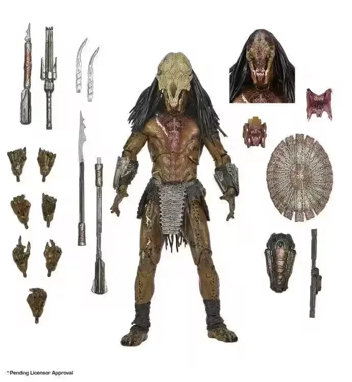 

Фигурка хищника NECA Predator Ultimate Feral Predator в масштабе 7 дюймов, экшн-фигурка The Thing Deluxe Ultimate Dog, фигурка существа, Коллекционная модель, игрушки