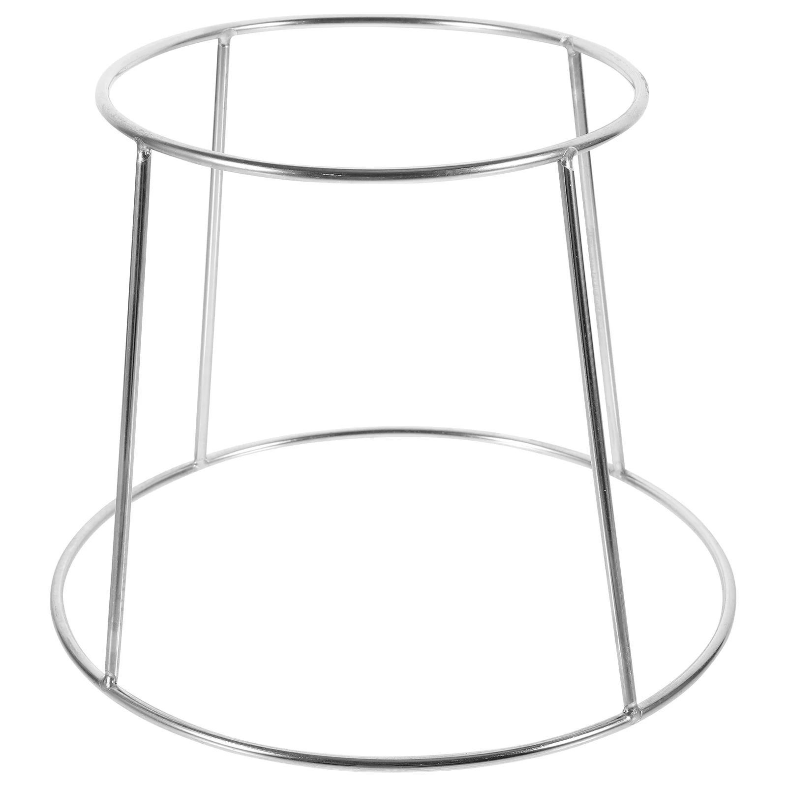 

Stainless Steel Griddle Double-layer Food Holder Household Seafood Rack Platters