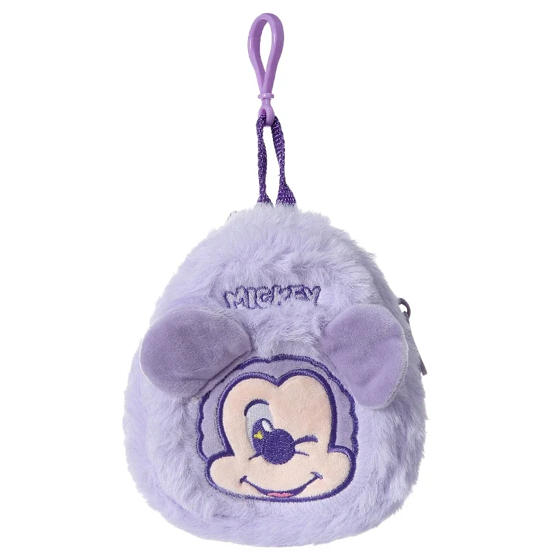 MINISO Disney kreskówka pluszowa lalka portfel torba wisiorek śliczny Lotso ścieg Mickey zmienia kolor na czerwony obcy Kawaii przenośna pamięć masowa torba