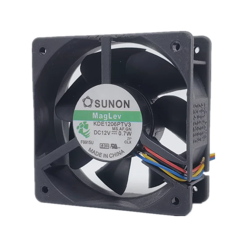 For Sunon KDE1206PTV3 12V 0.7W 6025 6cm silent magnetic levitation power supply cooling fan