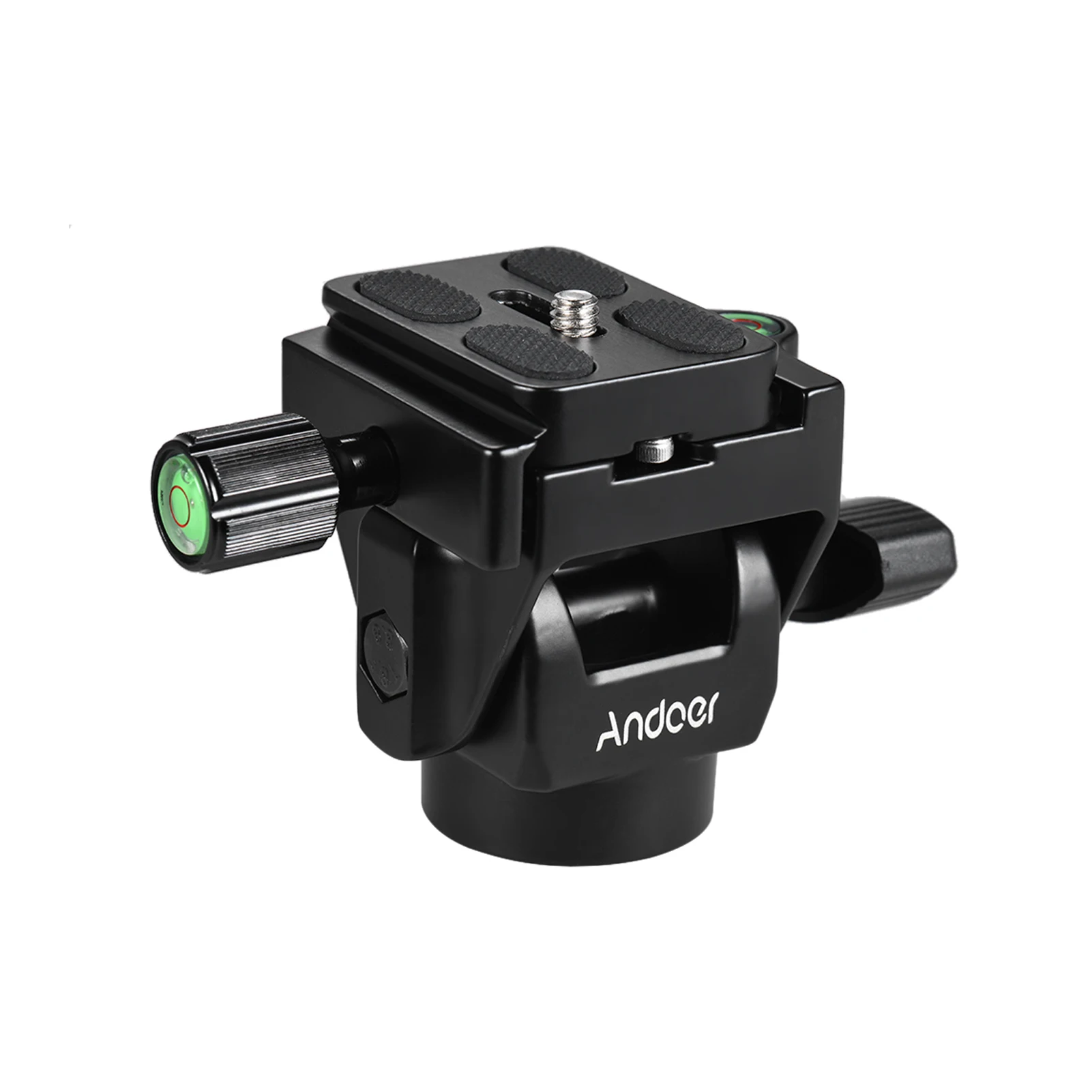 monopod head quick release Andoer M-12 Monopod Tilt Head Panoramic Head Telephoto Bird Watching with Quick Release Plate