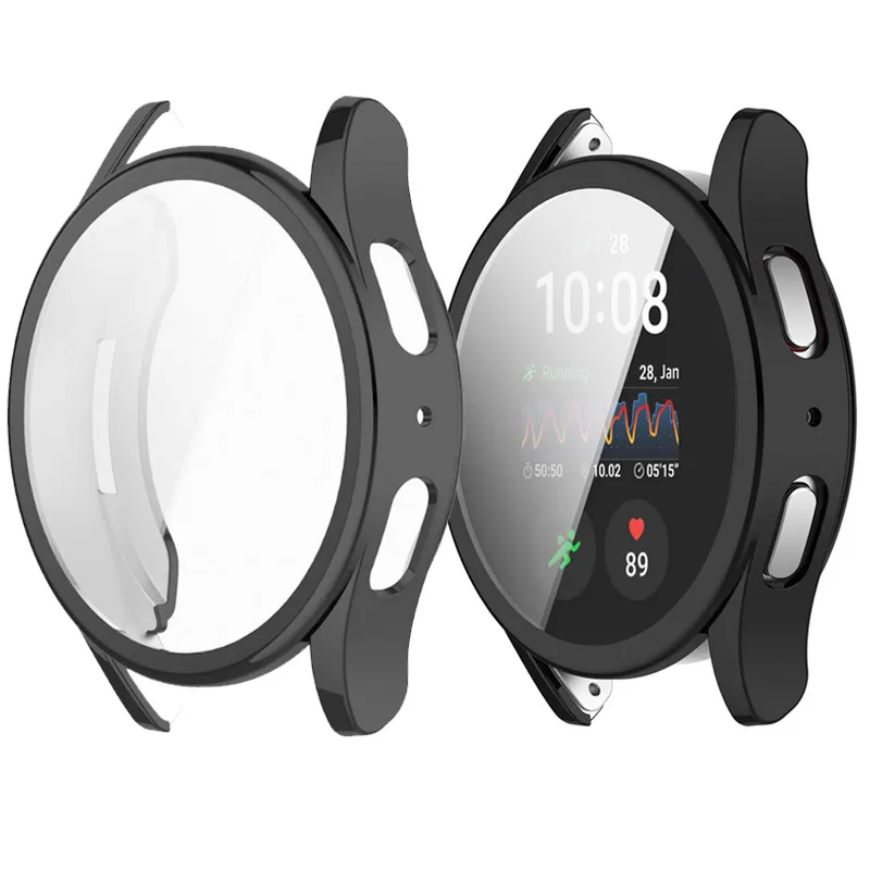 Silikon TPU Fall Für Samsung Galaxy Uhr 7/6/5/4 40mm 44mm Volle Abdeckung Screen Protector Bumper für Watch7 44mm 40mm Abdeckung Shell