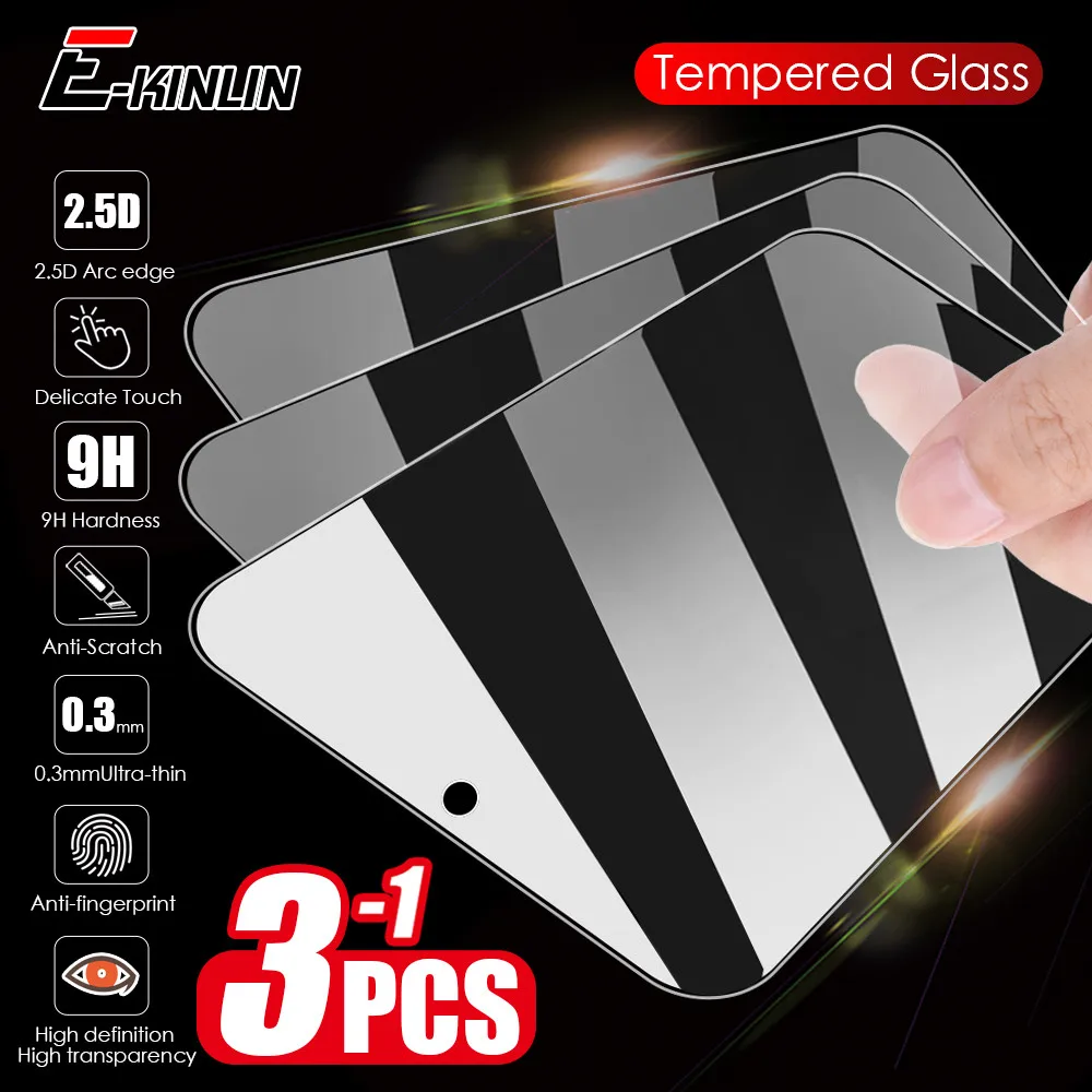 9H 2.5D Tough Screen Protector Tempered Glass For Redmi Note 12 12S 11S 11T 11 10T 10S 10 9 9S Pro Plus Max Clear Glass Film