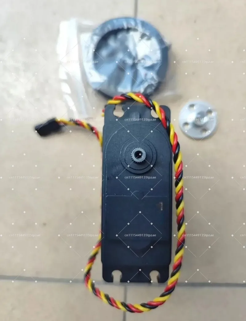 3.5 Turns Heavy Duty Winch Servo 24T Tooth Resin Gear Large Size Analog Control Mechanical Traction Drive Accessories