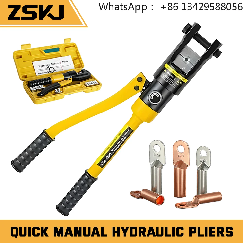 

Alicates prensado hidráulico 6-120 YQK-120 presión 6T herramientas hidráulicas para el hogar alicates hidráulicos alicates