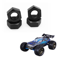 YSUN-8Pcs 17Mm M10 Metal Wheel Hex Nut NT002 For JLB Racing CHEETAH 11101 21101 J3 Speed 1/10 RC Car Upgrade Parts