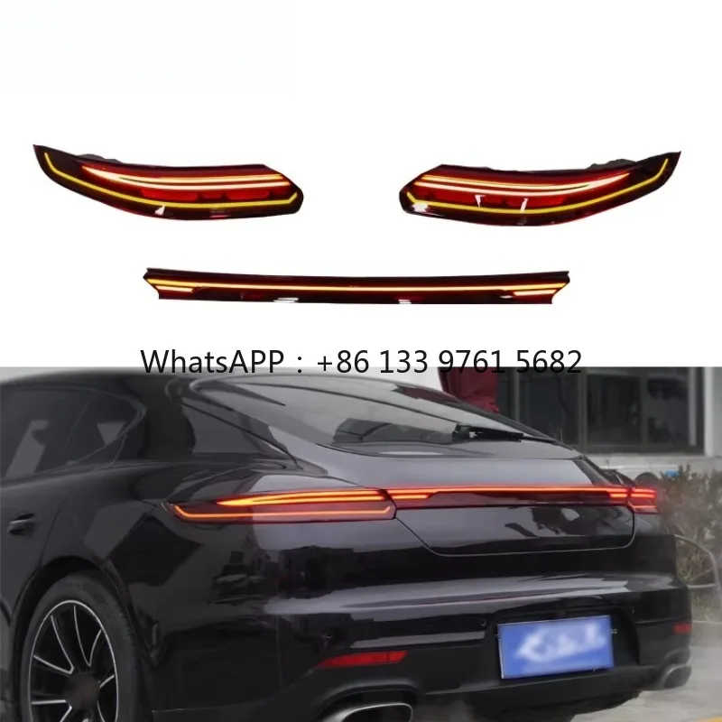 [1979ll]Car Rear Lights 2009 2016 2014 2010 970 Taillights Upgrade to 2023 LED Tail Lights for  Panamera 970 970.1 970.2