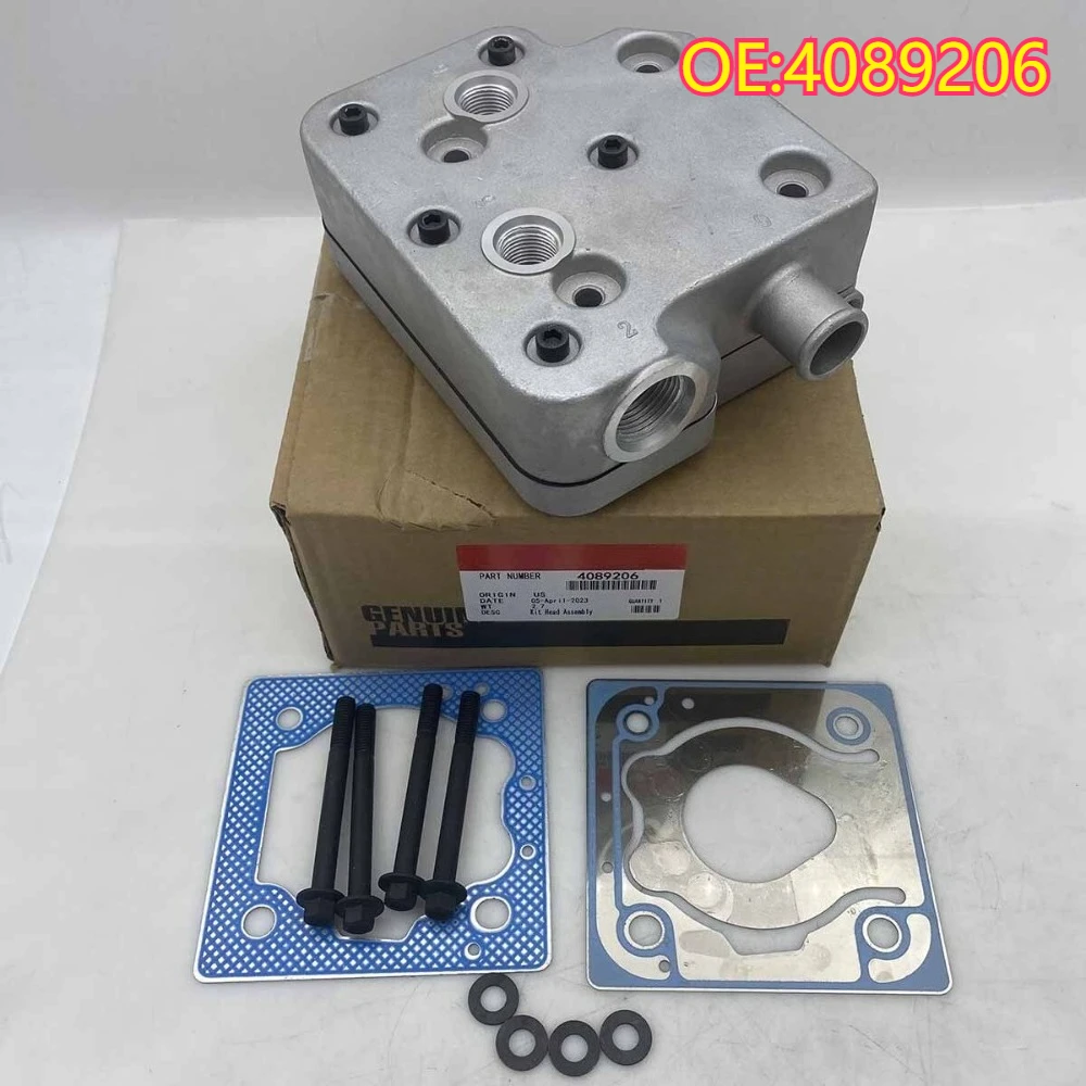 

High quality New For 4089206 Luchtcompressor Reparatieset Cilinderkop 4089206 Voor Qsx15