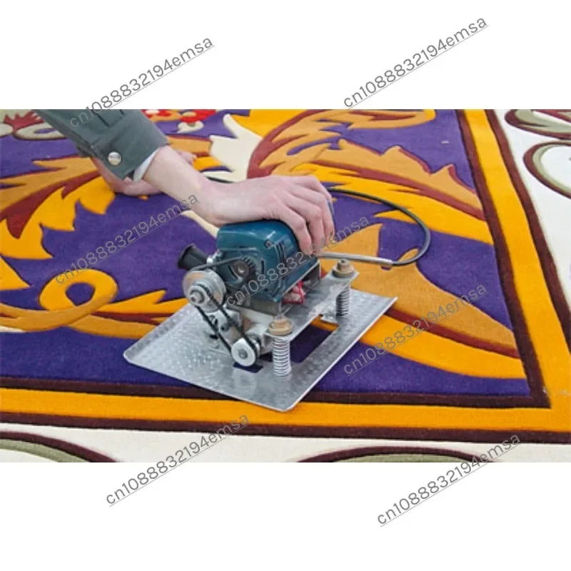 Carpet flat wool machine CP-1 Portable flat carpet machine 3 inches, chassis size 230X280mm