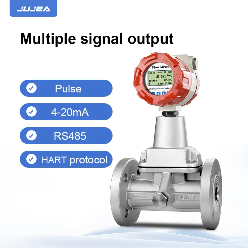 Precession Vortex Flowmeter for Compressed Air Natural Gas Coal Gas Measuring Gas Flow Meter