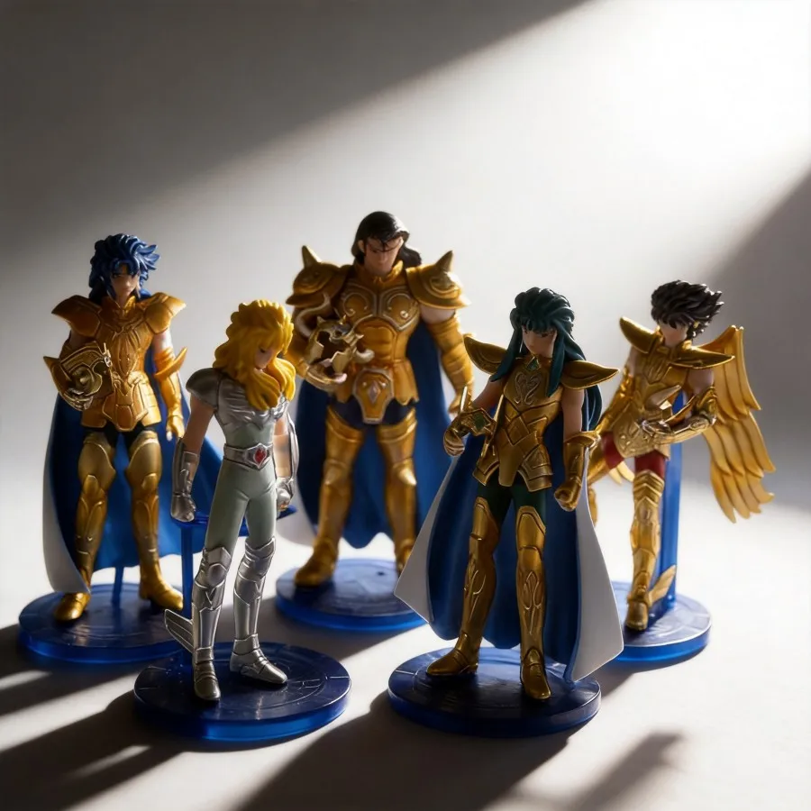 

Фигурка аниме Saint Seiya: Сейя, Ширю, Шака (Золотые Святые), 12 см - Декор, Подарок, Коллекционная фигурка