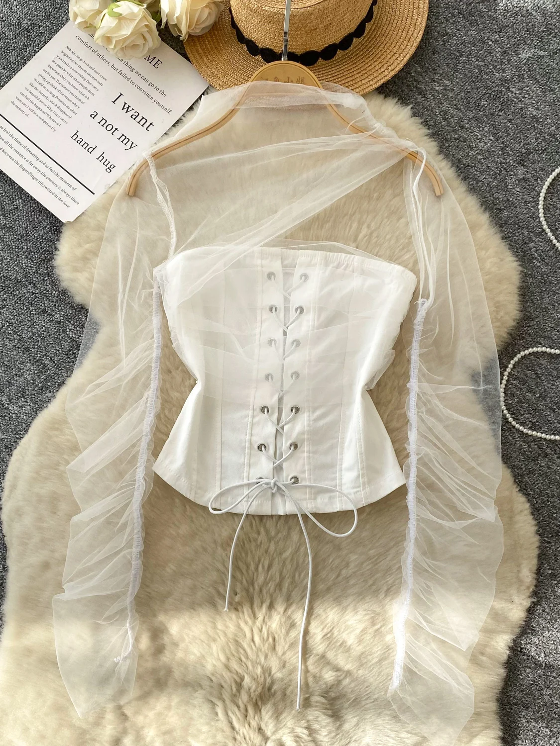 

Сексуальные прозрачные женские облегающие кроссовки Long Sve Me irt в Корейском стиле для поездок на работу, однотонные, дышащие, удобные