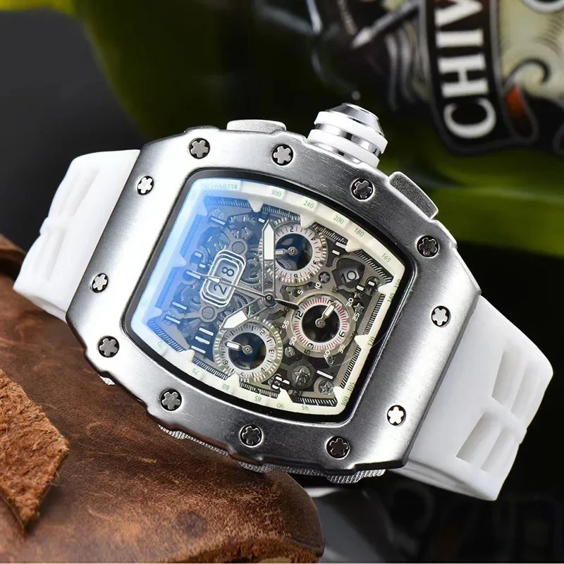 Montre en fibre de carbone NTPT avec saphir le plus haut de gamme, ensemble de coques, artisanat en alliage de céramique de qualité supérieure