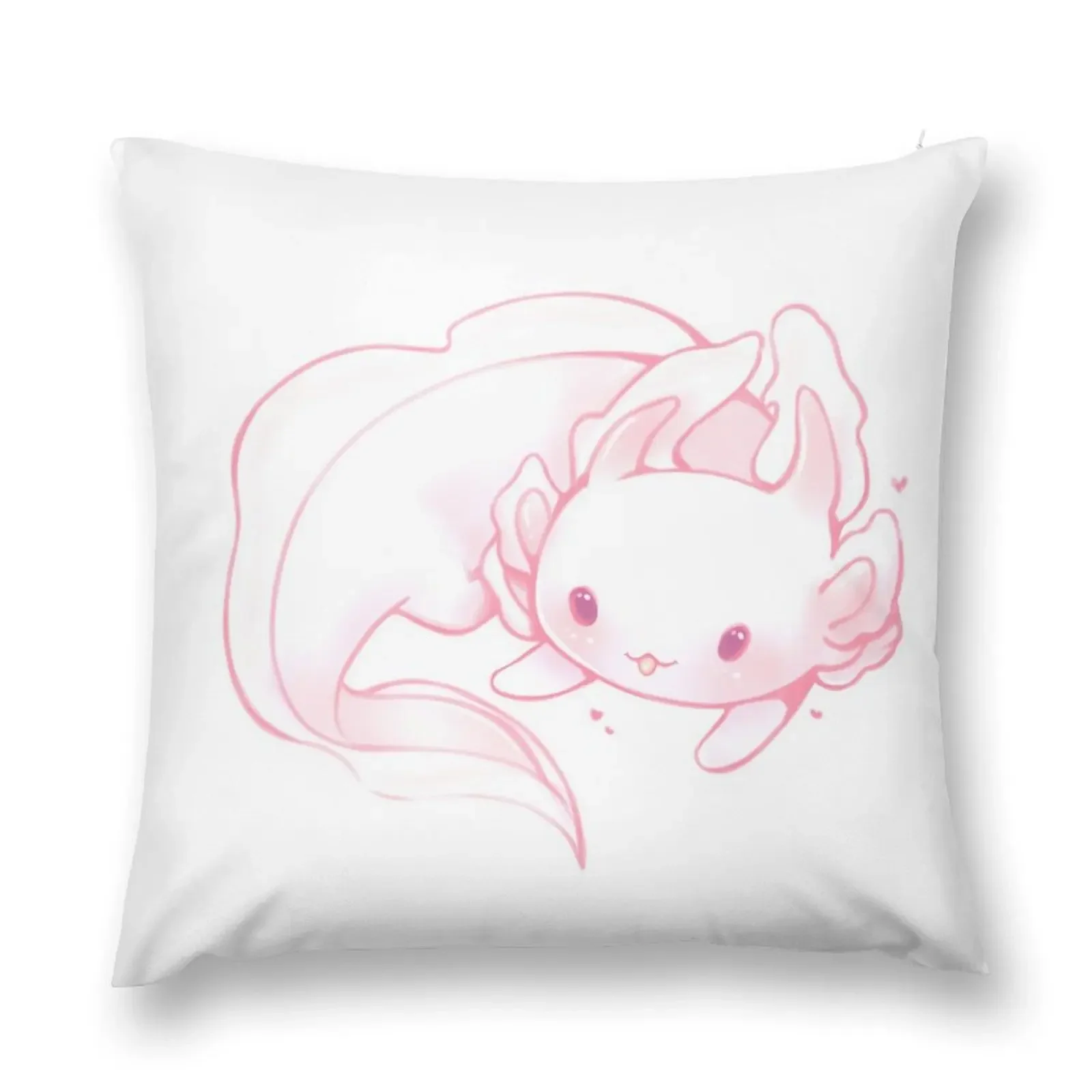 Axolotl Throw Pillow Pillow Cover Sofas Covers Pillow Cases