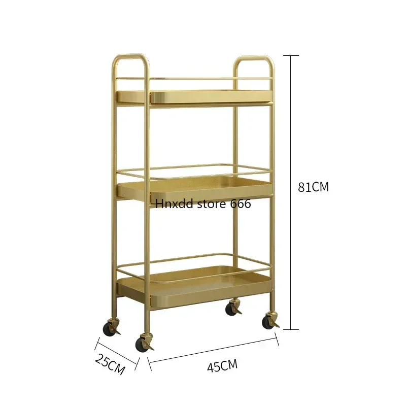طاولة سبا إضافية متعددة الطبقات مع عجلات ، حامل مناشف متنقل ، رف تخزين دش ، عربة تخزين ، منظم موفر للمساحة