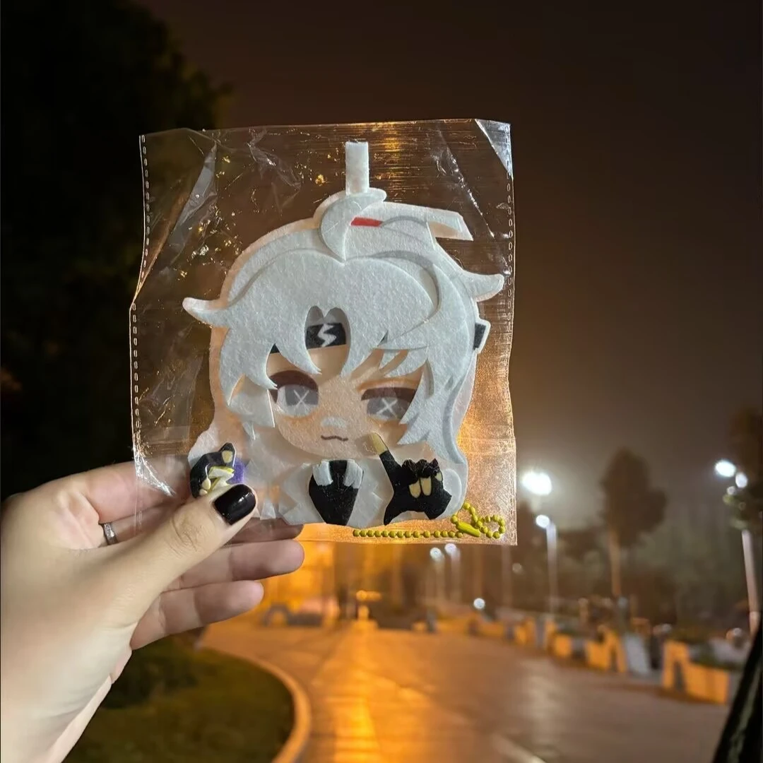 Подвеска ручной работы из нетканого материала «Identity V» «Лока», веерочная сумка для аксессуаров, украшение высокого уровня внешнего вида