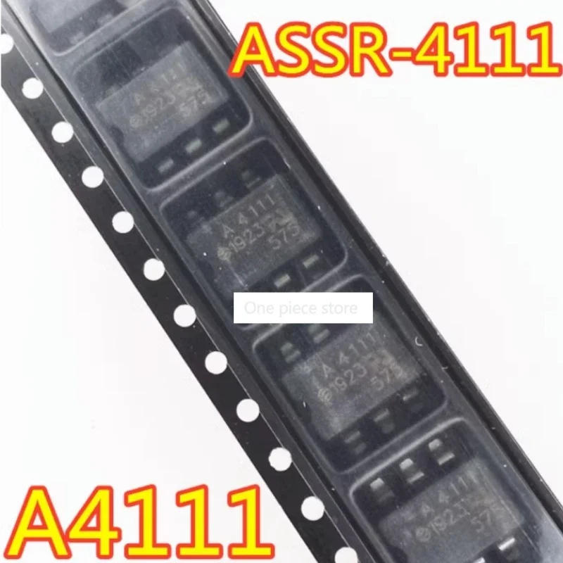 5PCS A4111 ASSR-4111 SOP-6 Chip DIP-6 Direct Insert Optocoupler Solid State Relay