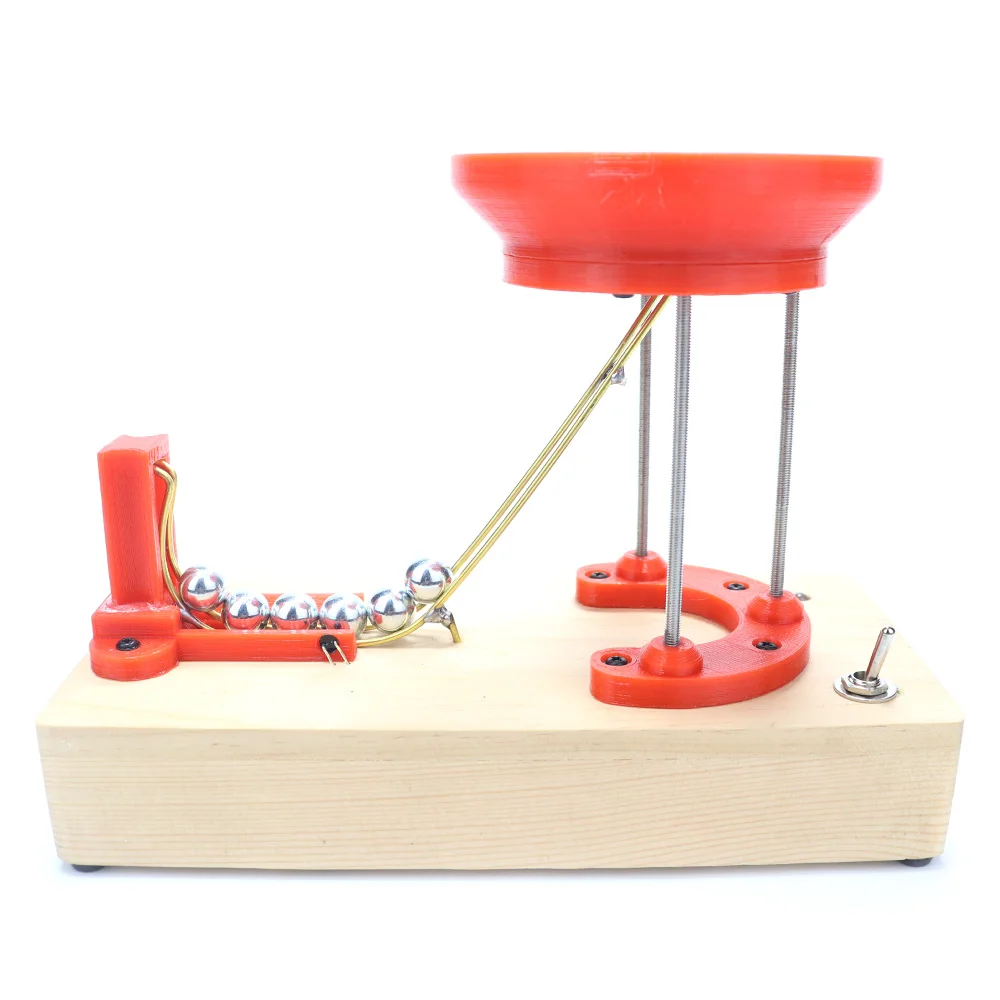 Perpetual motion machine model Small ball circular motion electromagnetism energy Physics experiment Course teaching DIY Science