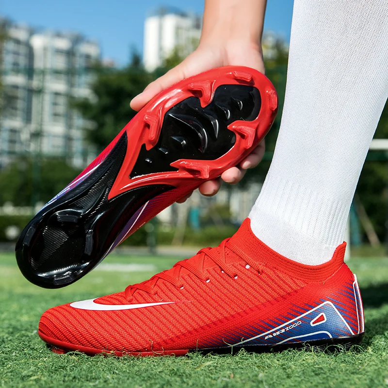 

New Men Football Shoes Comfortable Fast Soccer Shoes Society Cleats Outdoor Football Field Boots Indoor Professional Sneaker