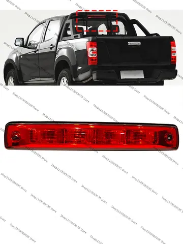 Isuzu D-max 2012 2013 2014 2015 2016 2017 2018 자동차 액세서리, LED 정지 등, 추가 3 번째 브레이크 램프