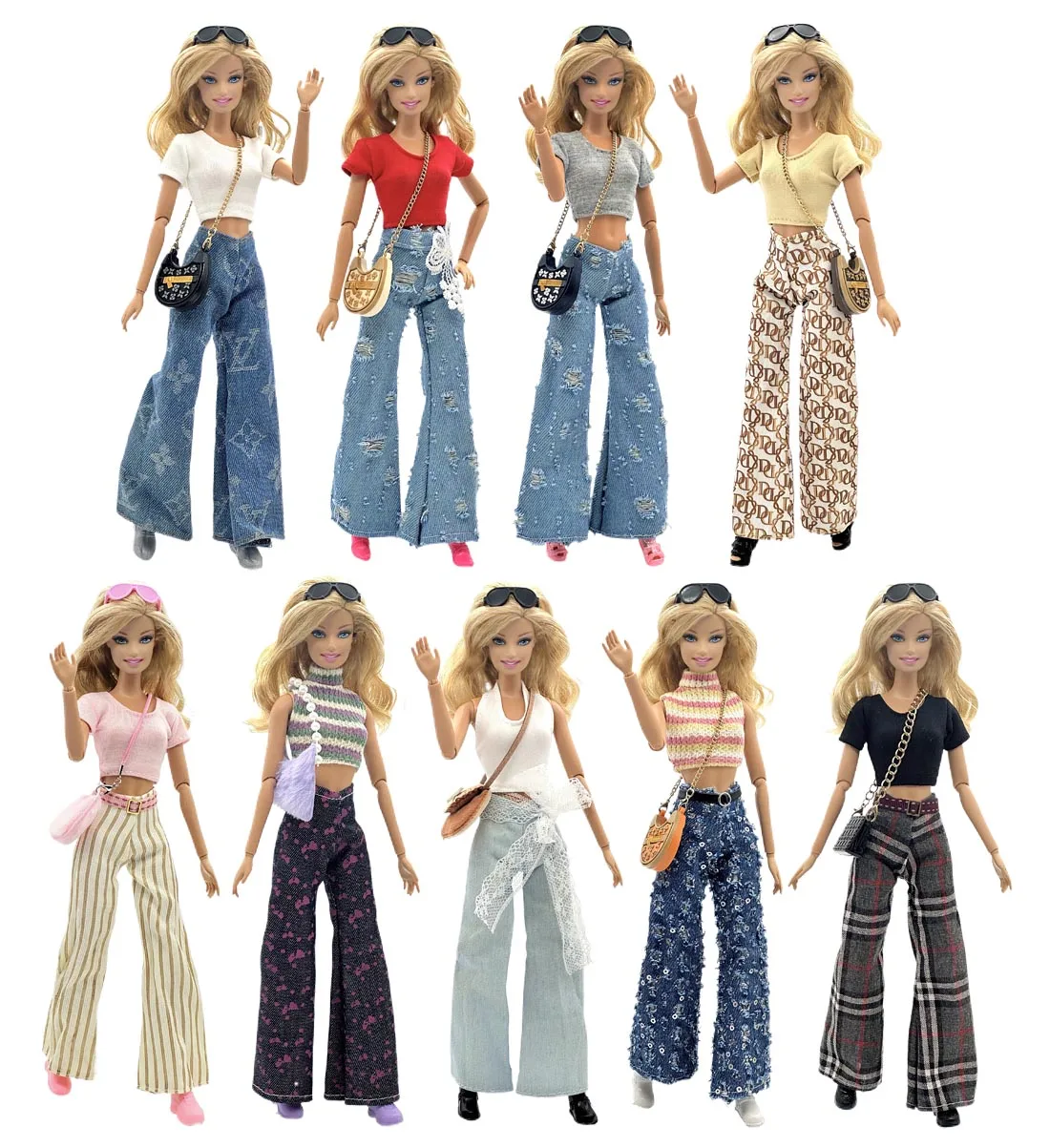 Tenues de mode de différents styles pour poupée BJD de 11,5 pouces (30 cm), nombreux styles, cadeaux pour accessoires de poupée
