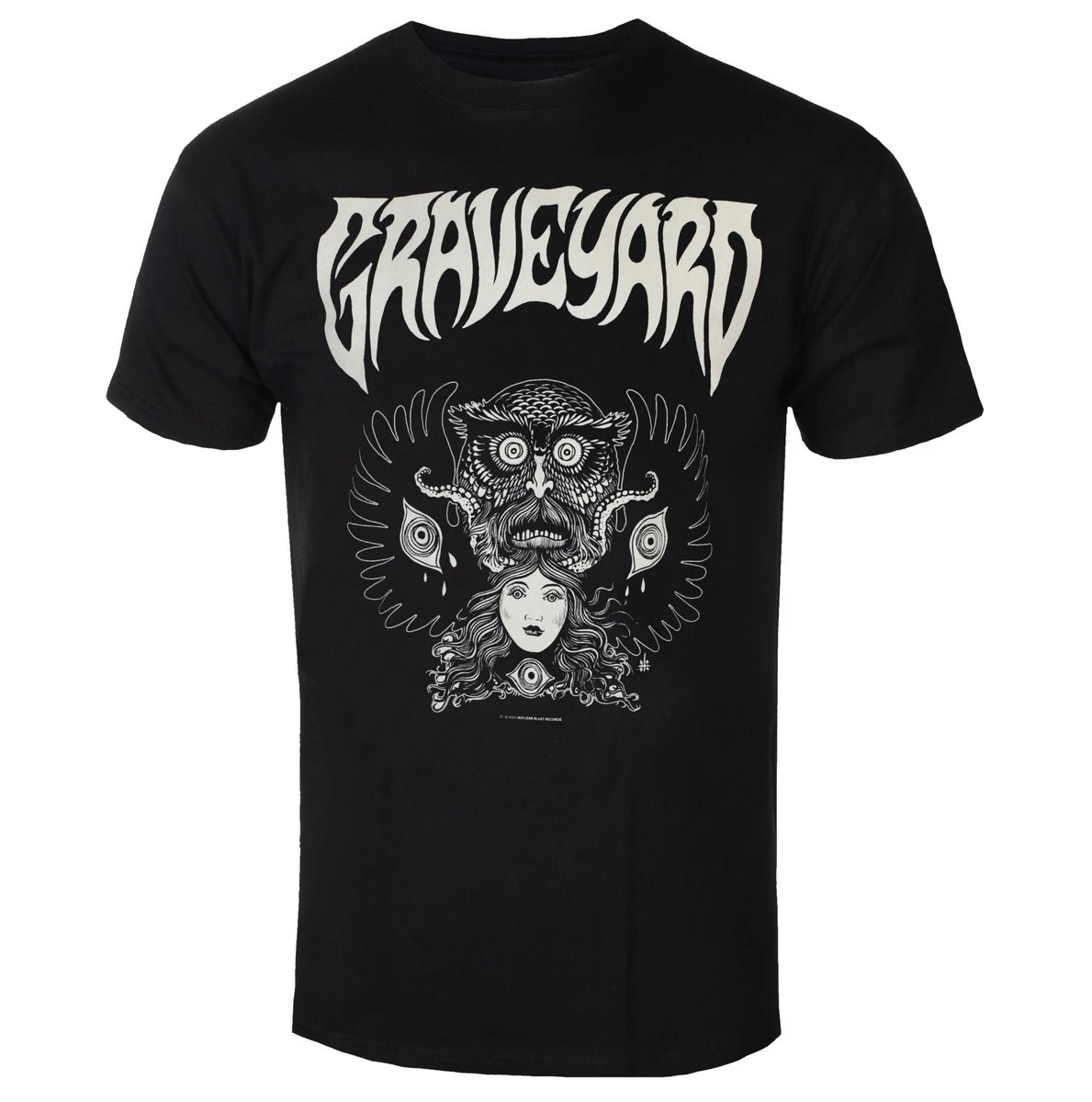 

GRAVEYARD 6, NUCLEAR BLAST, одежда с принтом, летняя роскошная брендовая мужская и женская футболка из чистого хлопка с коротким рукавом
