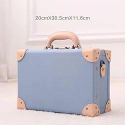 Small Cabin Travel Hand Mini Carrying Luggage Suitcase New Female Fashion Cosmetic Case 14 Inch Small Portable Storage Box