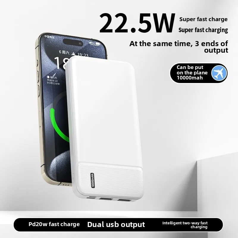 

20000 мАч Power Bank Портативное зарядное устройство Внешний аккумулятор PoverBank Большая емкость с быстрой зарядкой Powerbank для iPhone Samsung