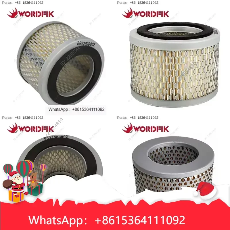 1pc 1pc Vacuum Pump Air Filter 0532000002 F004 for Intake Vacuum Spare Parts Compatible For Compatible For Model，practical us
