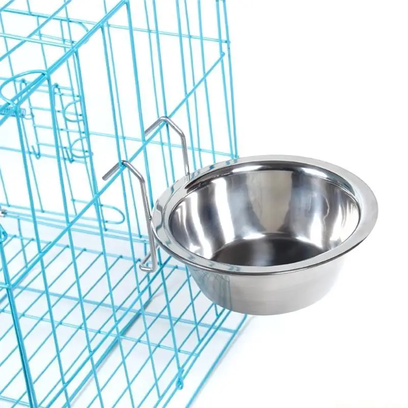 QX2E Cups for Pet and Animal Cages Easily Securely Attaches to A Cage Durable